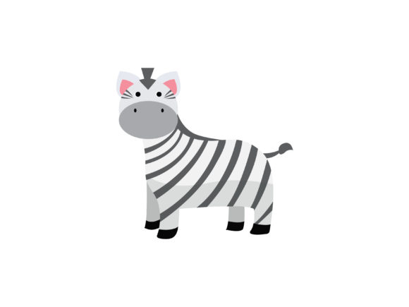 313-Zebra Animal Vector Illustration: A Creative Asset for Modern Projects