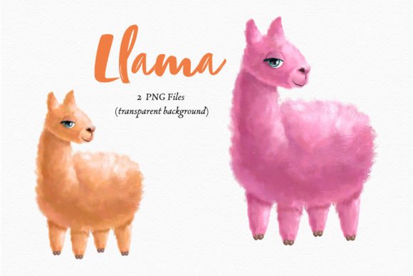 Charming Llama Clipart: Your Design Solution