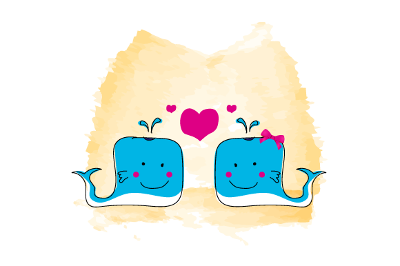 Illustration Couple Cartoon Animal Whale: A Designer's Guide to Whimsical Branding