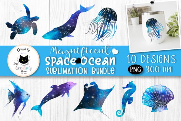 Ocean Animal Clipart: Where Deep Sea Meets Deep Space
