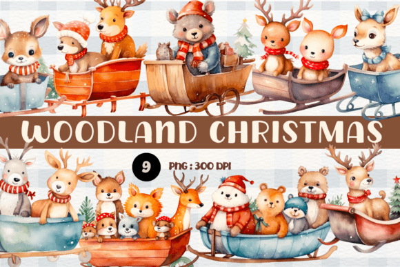 Watercolor Christmas Woodland Animal PNG: A Designer's Guide